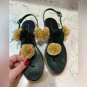 Patricia Green woman’s Pom Pom sandals size 8